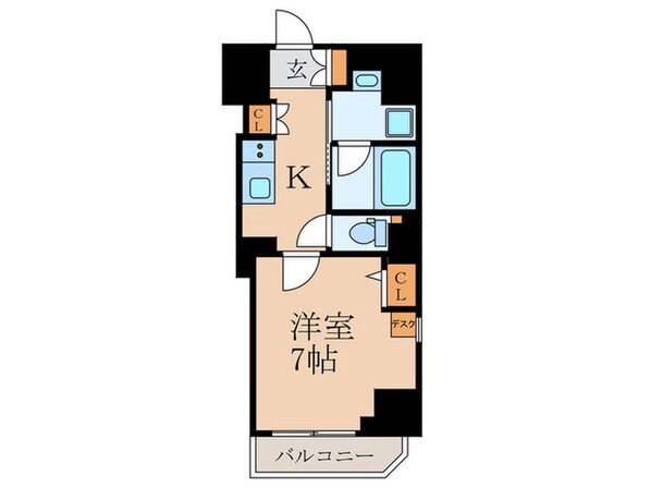 La Douceur中落合の物件間取画像